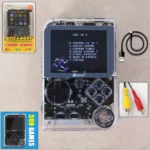 DreamBoy Retro Handheld Game Console with 500 Built-in Classic Games, TV Output & Rechargeable Battery