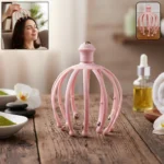Manual Head Scalp Massager with Rolling Ball Tips (1 Pc)