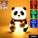 Panda 7-Color LED Silicone Touch Lamp (1 Pc) - Image 3