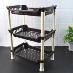 Apex Small Multiuse Plastic Storage Rack Organizer 3-Tier - Image 8