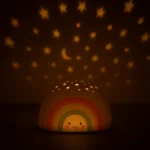 Rainbow projector LED Night Light for Kids (1 Pc (Music is not playing) - Image 5