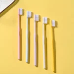 Plastic Toothbrush With Plastic Round Box (20 pcs Set) - Image 5