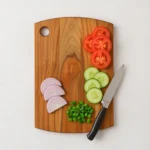 Supermom Premium Teak Wood Chopping Board for Kitchen (1 Pc) - Image 3