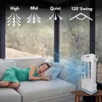 Orbit Micro Oscillating Tower Fan (1 Pc) - Image 4