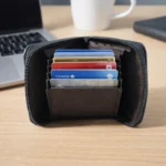 Compact Zip-Around Card Holder Wallet for Men & Women (1 Pc) - Image 5