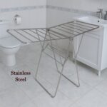Supermom Premium Stainless Steel Heavy Duty Foldable Cloth Drying Stand (1 Pc) - Image 2