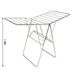 Supermom Premium Stainless Steel Heavy Duty Foldable Cloth Drying Stand (1 Pc) - Image 3