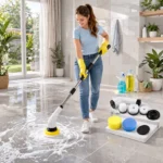 9-in-1 Electric Spin Scrubber - (1 Set) - Image 4