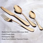 Kitchen Tableware / Flatware Sets Kitchen Forks Spoons with Gift Box (24 Pcs Set) - Image 5