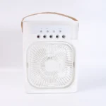 Portable Air Cooler Fan with 7-Color Light – Personal AC Fan - Image 3