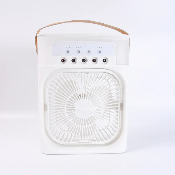Portable Air Cooler Fan with 7-Color Light – Personal AC Fan