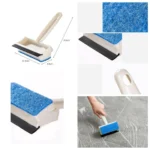 2-in-1 Glass Wiper & Brush – Double-Sided Cleaner for Mirrors, Tiles & Windows - Image 4