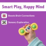 Colour Baby Spinner Toy Set – Suction Cup Sensory Spin Toys (3 Pc Set) - Image 4