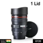 Camera Lens Shaped Coffee Mug Flask With Lid - Image 6