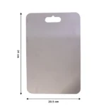 Large Stainless Steel Chopping Cutting Board (1 Pc) - Image 2