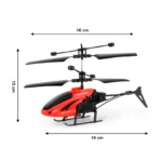 Remote Control Helicopter USB Chargeable Cable for Boy and Girl Children (Pack of 1) - Image 3