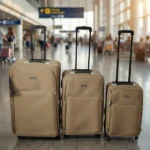 3 In 1 Soft side Trolley Luggage Set 3 Piece - Image 6
