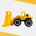 Funwoods Friction-Powered Front Loader / Bulldozer Toy - (1 Pc) - Image 4