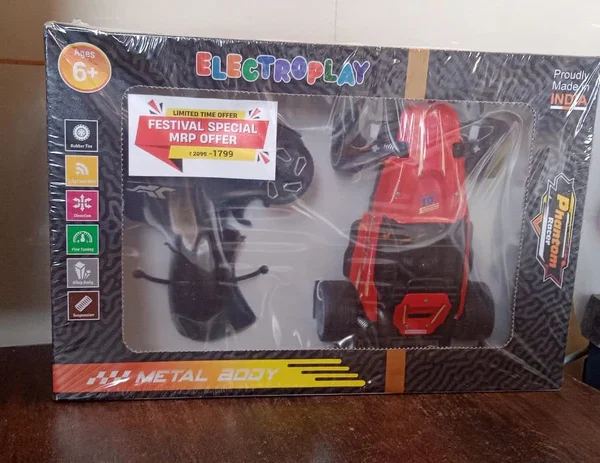 Electroplay High-Speed Remote Control Racing Car (1 Set)