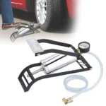Heavy Duty Steel Foot Pump for Bike, Car, Cycle & More Vehicles - Image 3
