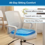 Cushion Seat Flex Pillow, Orthopedic Seat Cushion Pad (Egg Sitter) - Image 6