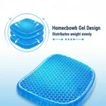Cushion Seat Flex Pillow, Orthopedic Seat Cushion Pad (Egg Sitter) - Image 5
