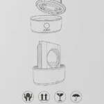Flame Effect Aroma Diffuser with Remote LED Humidifier - Image 7