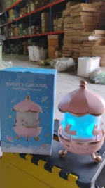 Bunny’s Carousel Rotating LED Night Light - Image 6