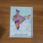 Wooden India Map Puzzle - (1 Set) - Image 2