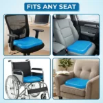 Cushion Seat Flex Pillow, Orthopedic Seat Cushion Pad (Egg Sitter) - Image 2