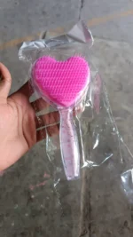 Heart Shape Hair Brush Massage Shower Comb (1 Pc), Hair accessories - Image 6