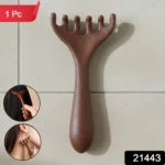 Manual Wooden Style Head & Neck Scalp Massager (1 Pc) - Image 2
