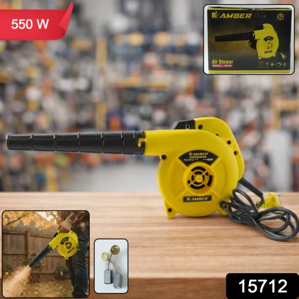 Amber High Power Electric Dust Cleaning Air Blower (1 Pc, 550W)