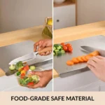 Stainless Steel Chopping Board 35.5x29 Cm, 1mm Thickness 1 Pc - Image 4