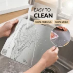Stainless Steel Chopping Board 35.5x29 Cm, 1mm Thickness 1 Pc - Image 2