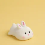 Cute Soft Bunny Night Light for Kids – Warm Glow Silicone Animal Bedside - Image 2