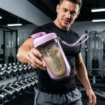 Premium Leak Proof Gym Shaker Bottle, fit fusion, 500 ML Approx - Image 3
