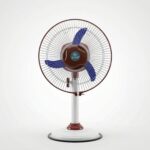 OMEGA 12V Rechargeable Pedestal Fan with LED Light (1 Pc) - Image 4