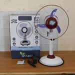 OMEGA 12V Rechargeable Pedestal Fan with LED Light (1 Pc) - Image 8
