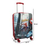 Novex Marvel Spiderman Kids Polycarbonate Trolley Bag for Boys Travel Luggage with 4 Spinner Wheel (18 Inch) - Image 5