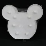 Mickey Shaped LED Decorative Night Light (1 Pc) - Image 5