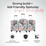 Novex Marvel Avenger Kids Trolley Bags for Travel Polycarbonate Luggage /Suitcase with 4 Wheel (Black,22 Inch) - Image 4