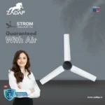 Zadap STROM 900mm High Speed BLDC Ceiling Fan with Remote(White) - Image 2