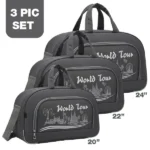 3 Piece Travel Duffel Bag Set – Lightweight Shoulder Strap - Image 5