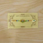 Peacock Design Premium Rakhi (1 Pc) - Image 5