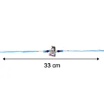 Lord Krishna Designer Rakhi with Blue Beads (1 Pc) - Image 4