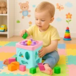 Funskool Giggles Shape Sorter Gear Box – Educational Activity Toy for Toddlers - Image 2