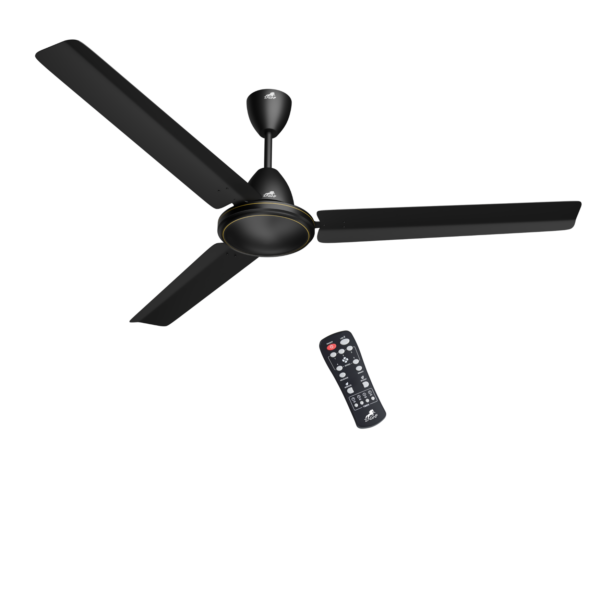ZADAP CASA-Pro 1200mm BLDC Ceiling Fan with Remote | 28W Energy Saving | High Speed 390 RPM (Smoke Brown)