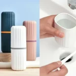 Plastic Hygienic Toothbrush Travel Portable Case (2 Pc) - Image 7