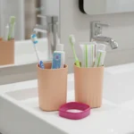 Plastic Hygienic Toothbrush Travel Portable Case (2 Pc) - Image 8